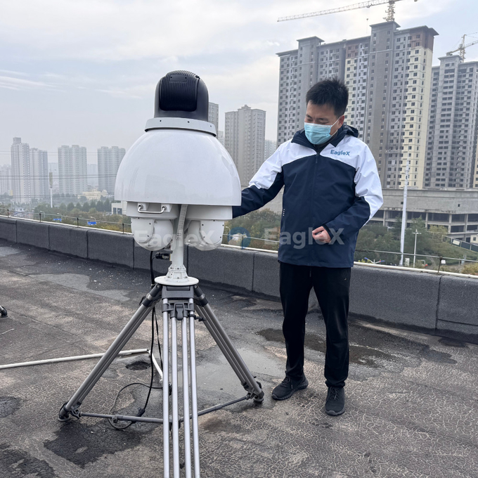 24/7 AI Güçlü RF-Optoelektronik Drone Detektörü Algılama, Tanımlama ve Takip Sistemi 1