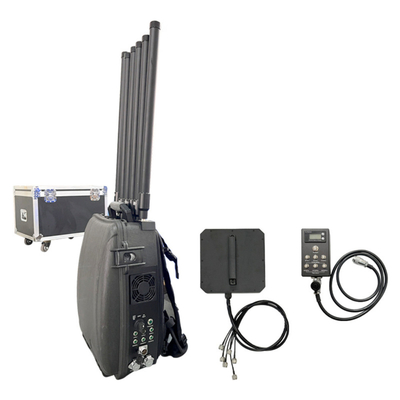 Sinyal UAV Anti FPV Sırt Çantası Drone Jammer 6 Kanal Anti Drone Jammer