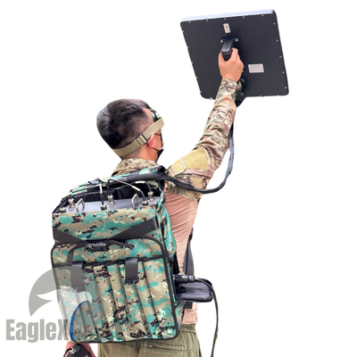 50W/47dbm 6CH taşınabilir Anti Drone Jammer Sırt Çantası