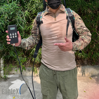 300W Camo 6 Band 2KM Uzun Menzilli Drone Jammer UAV Sinyal Savunması Drone Karşıtı Çözüm