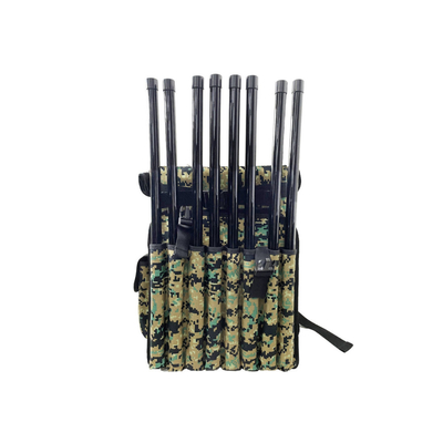 5.8G 2.4G 1.2G 900M 433M 2KM Sırt çantası engelleyici RF Amplifier Anti UAV FPV Swarms