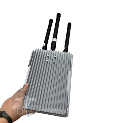 30W-50W FPV Drone Jammer 900MHz 2.4GHz 5.8GHz Frekans Jammer Drones için