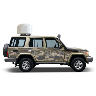 Askeri ve Polis Anti Drone RF Amplifier 50MHz-6GHz Araç Montajlı Mobil Drone Jammer