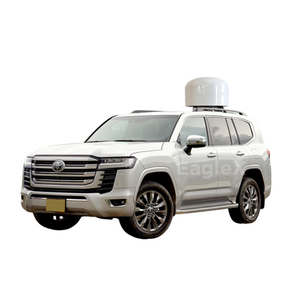 50MHz~6GHz algılama + Grev Drone Jammer Land Cruiser Drone Anti SUV Araç Anti FPV Sistemine Dönüştürüldü
