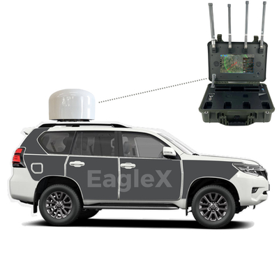 Askeri Sınır Devriyesi için Araç Montajlı Anti Drone Çözümü Drone Jammer Sistemi