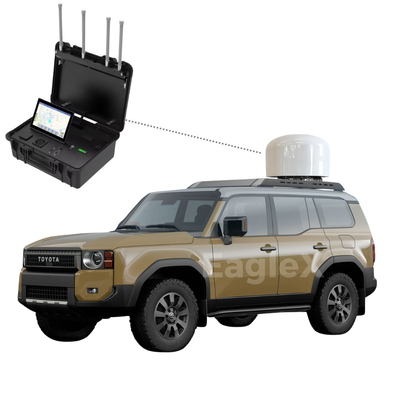 Jeep UAV Jammer Araç 3000m Anti Drone FPV 8000M Bulma Aracı Montajlı Jammer