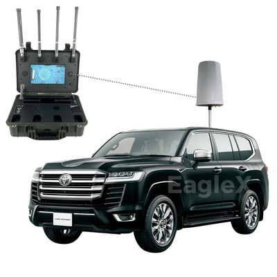 8KM Anti Araba Engelleme Cihazı Taşınabilir Araç Montajlı Drone Jammer Sistemi SUV