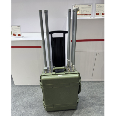 3KM Anti FPV Sırt Çantası Drone Jammer 1.5GHz 2.4GHz 5.8GHz Taşınabilir Frekans Jammer
