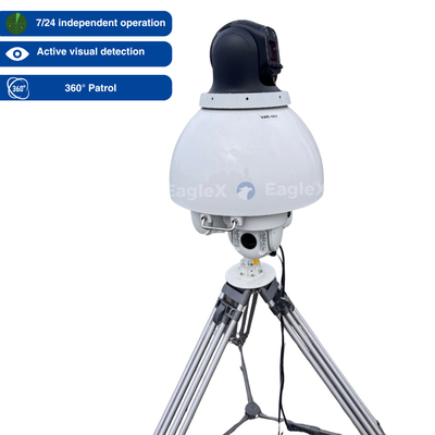 24/7 AI Güçlü RF-Optoelektronik Drone Detektörü Algılama, Tanımlama ve Takip Sistemi
