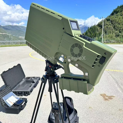 3'te 1 (Taplama ve Engelleme ve Sahtekârlık) Mobil Drone Savunma Cihazı Taşınabilir FPV Drone Jammer
