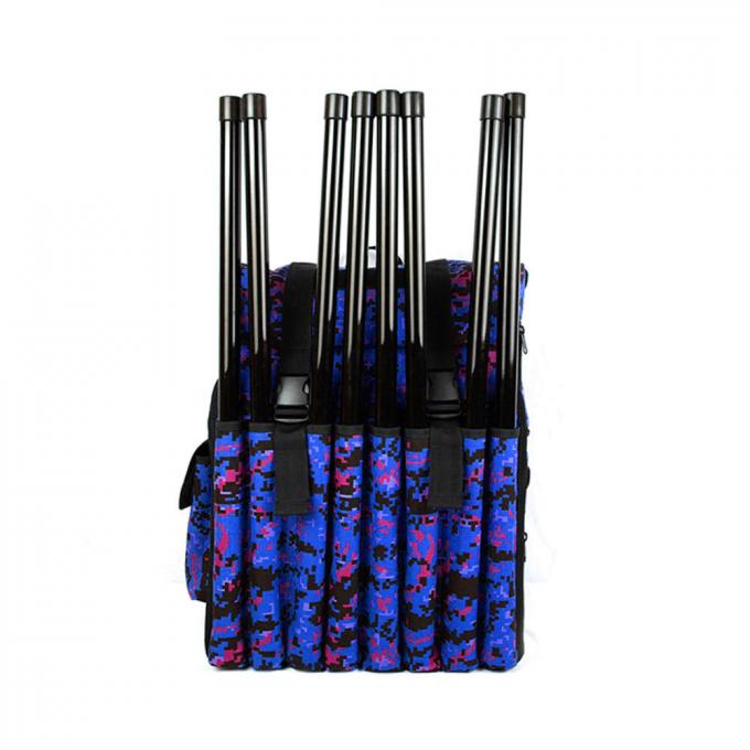 Kamuflaj FPV Drone Jammer Sırt Çantası 8 Kanal RF Drone Jammer Amplifier 1