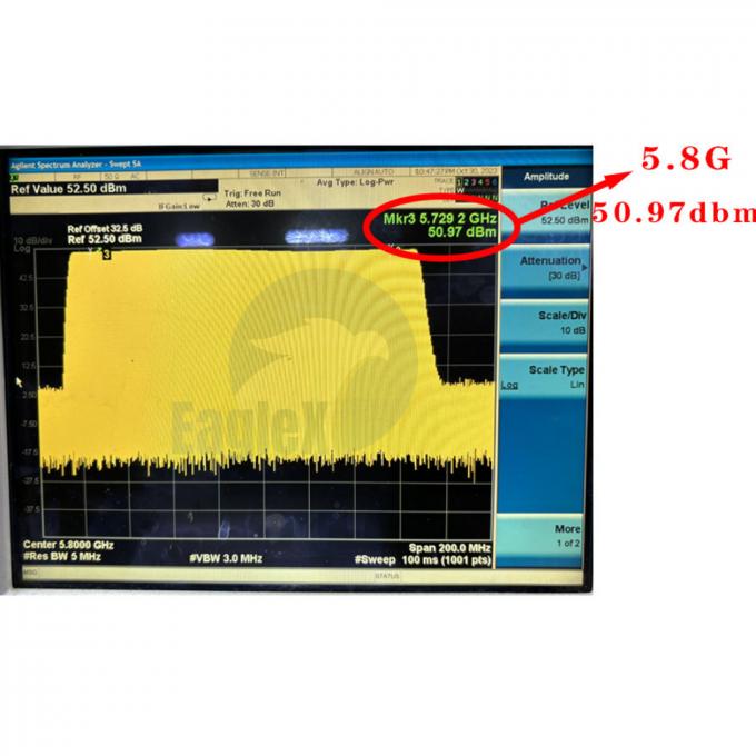 5.8GHz RF Amplifier Modülü 5725-5850MHz Amplifier Jamming Radio Frequency Modülü 0