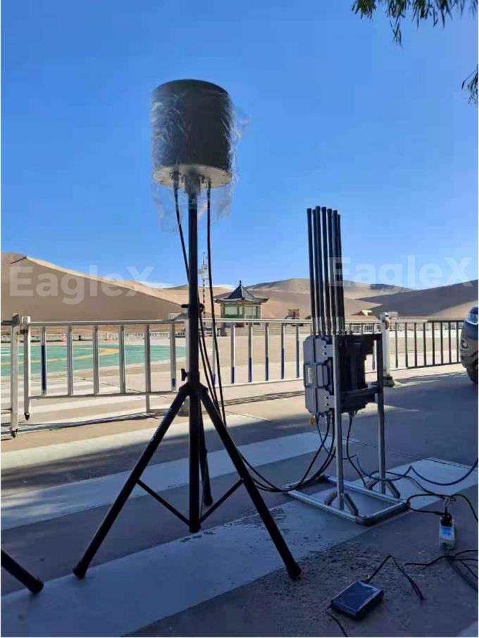 Dışarıda Sabit Drone Jammer Bulma Sistemi Drone Karşıtı UAS Çözümleri 1