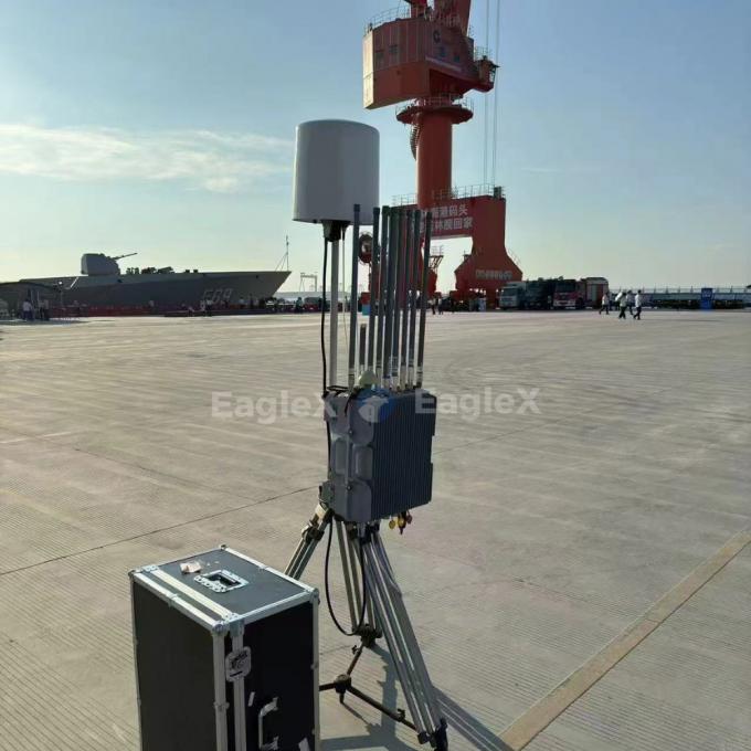 IP66 Koruma Seviyesi, Pasif Radyo Gözetiminde Geniş Frekans Kapsamı ve Yüksek Doğruluk için Drone Detektörü 0